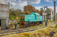 1417 Heljan Class 14 Diesel Locomotive - BP Grangemouth Refinery ex D9524